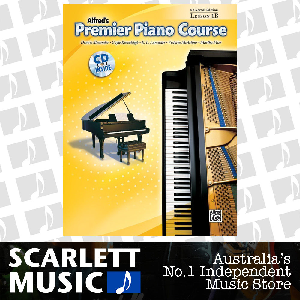 Premier Piano Course Lesson 1B Universal Book/CD — view 2