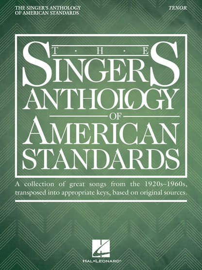 Singers Anthology American Standards Tenor — view 2