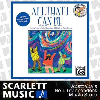 All That I Can Be Listening CD — view 2