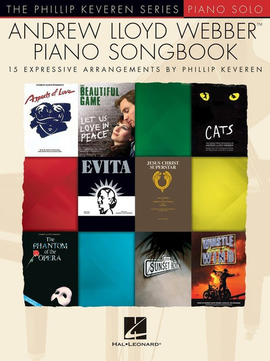 Andrew Lloyd Webber Piano Songbook — Piano Solo, Phillip Keveren Series (Hal Leonard)