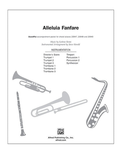 Alleluia Fanfare Soundpax Choral Sheet Music