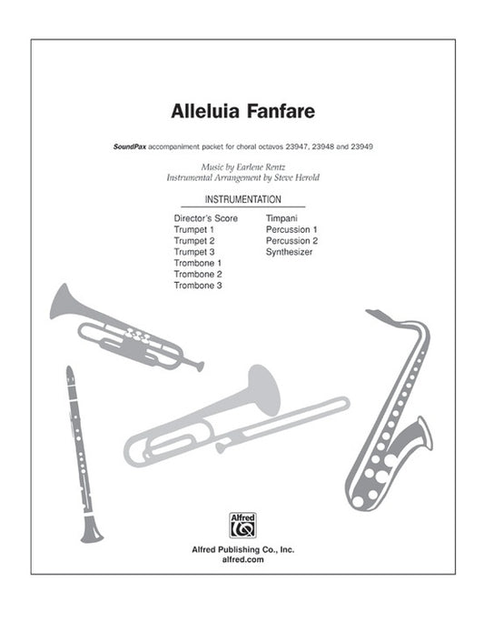 Alleluia Fanfare Soundpax Choral Sheet Music