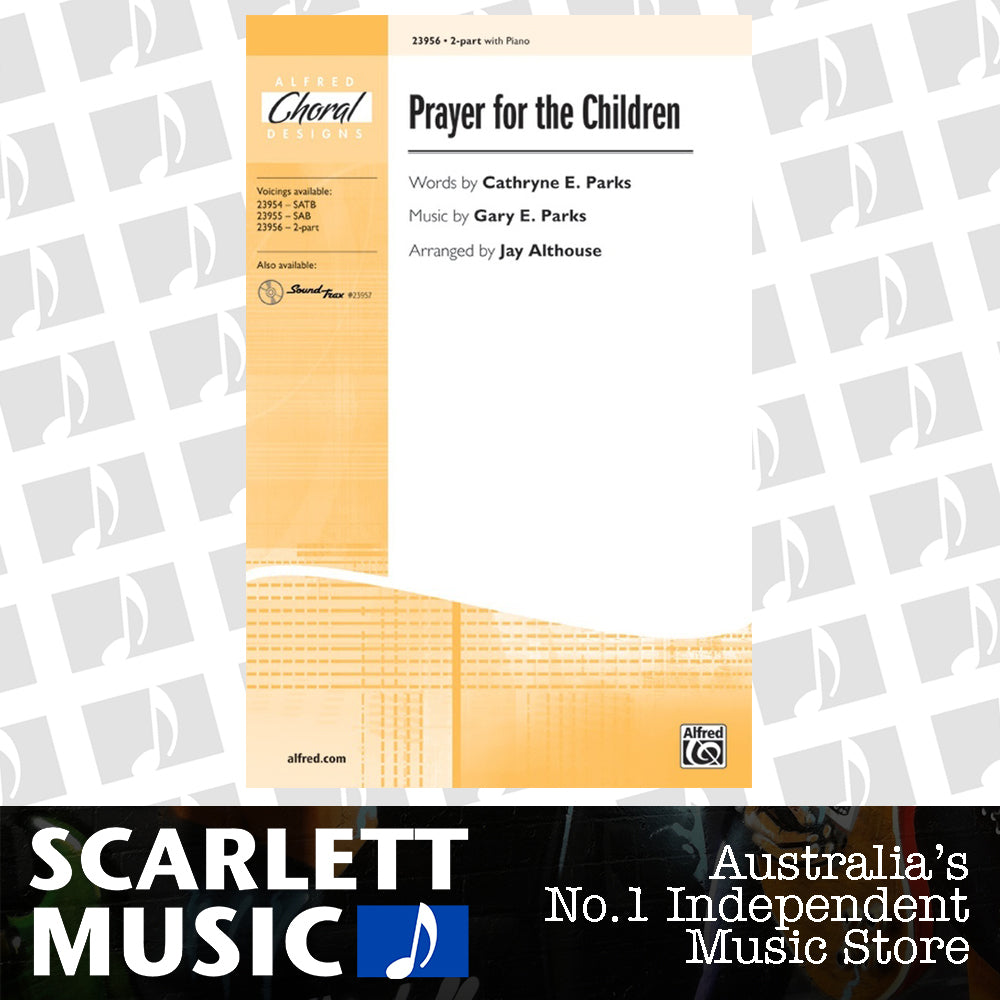 Prayer For The Children 2Pt/Piano Arr Althouse — view 2