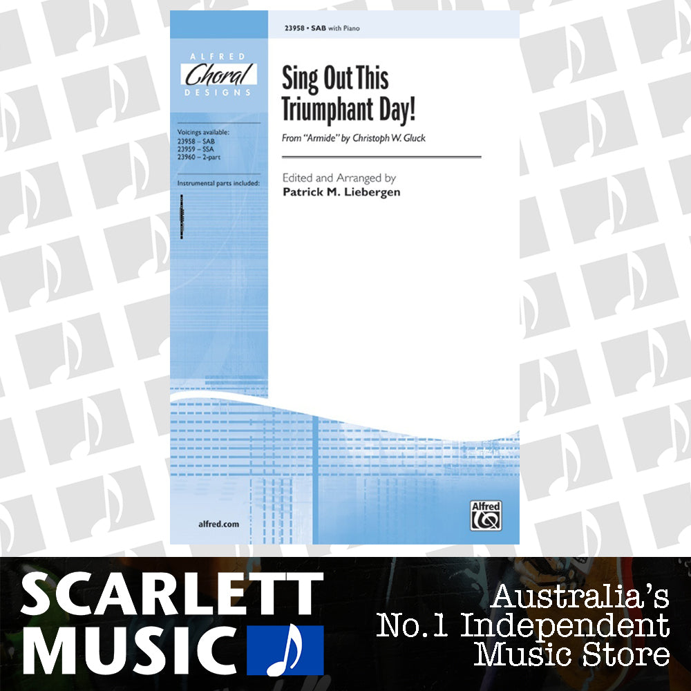 Sing Out This Triumphant Day SAB/Piano Arrangement by Lieberg — view 2