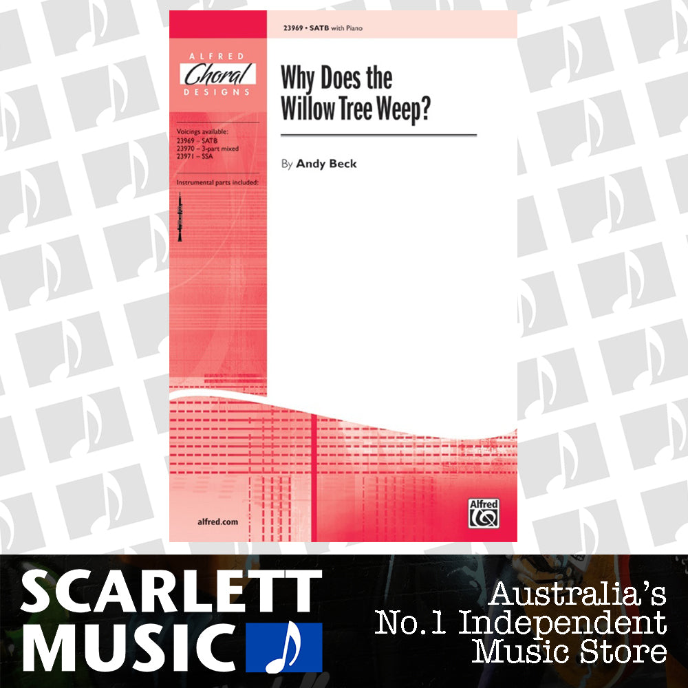Why Does the Willow Tree Weep SATB/Piano Choral Sheet Music — view 2