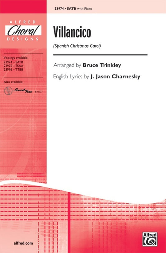 Villancico SATB Piano Arrangement by Trinkley