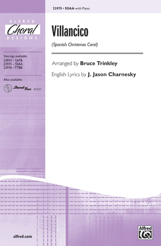 Villancico SSAA/Piano Arrangement by Trinkley