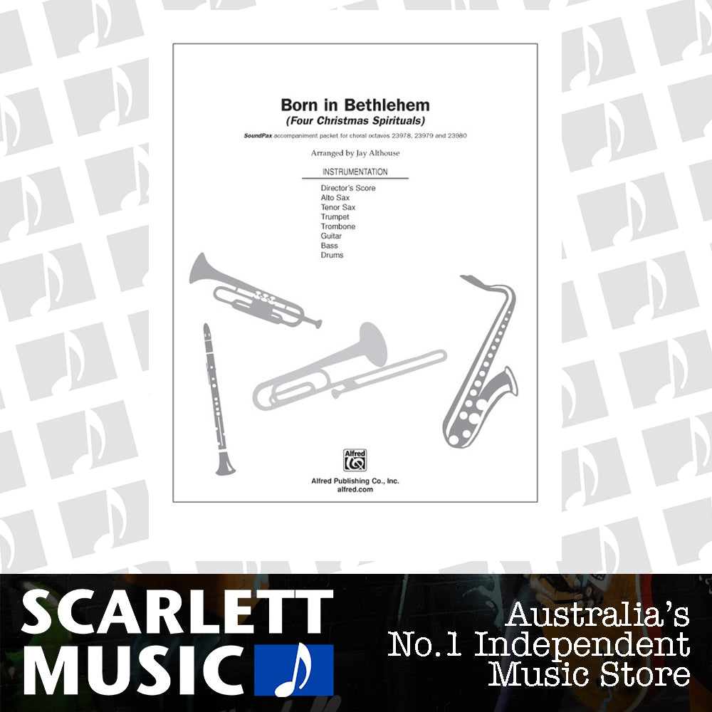 Born in Bethlehem Soundpax Arr Althouse Choral Sheet Music — view 2