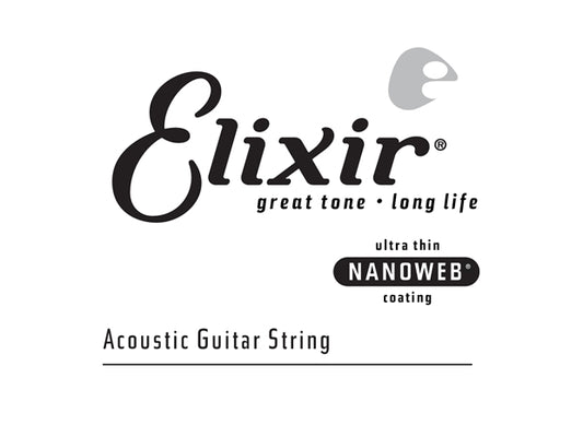 Elixir : #15128: Acoustic Nano 0.028 Single Strings