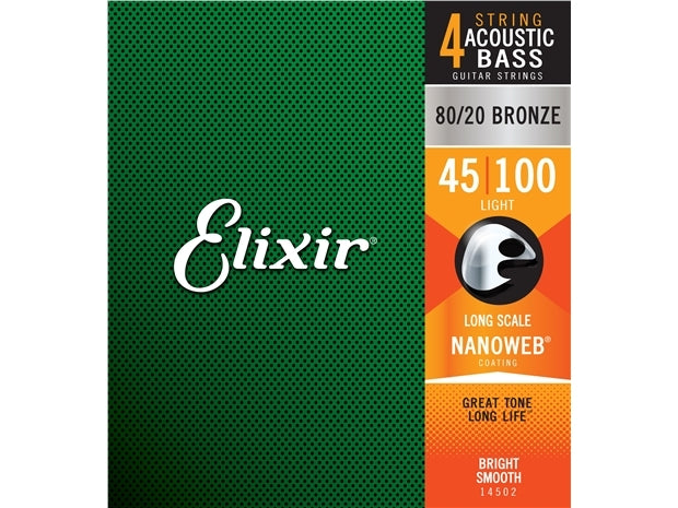 Elixir : #14502: Acoustic Bass Nano Light 45-100