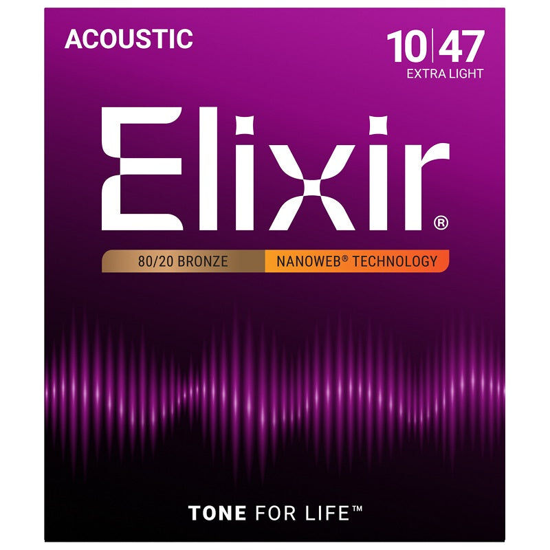 Elixir 16545 Acoustic Phosphor Bronze Light Guitar Strings 3 Pack 12-53 — view 5