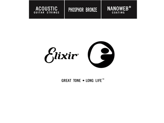 Elixir : #14156: Phos Bronze .056 Acoustic Single String