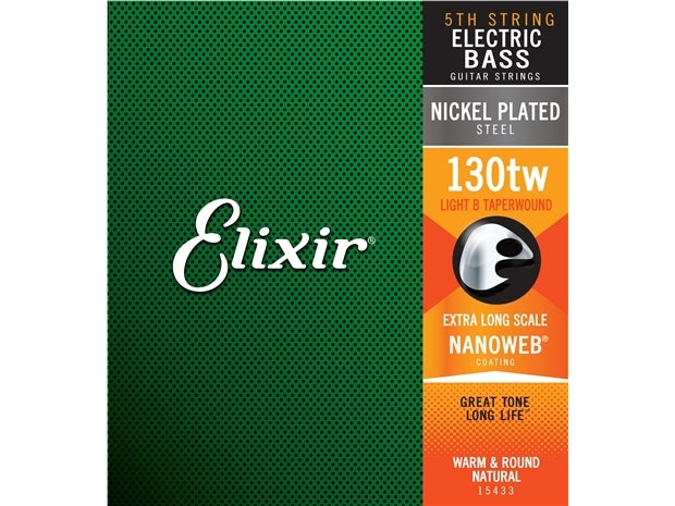 Elixir : #15433: Bass Nano 0.130 XL-TW Single Strings