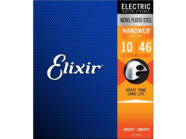 Elixir : #12450: Electric Nano 12 String Lite 10-46