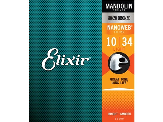 Elixir : #11500: Mandolin Nano Light 10-34