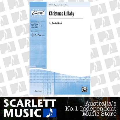 Christmas Lullaby 3 Part Mixed/Piano — view 2