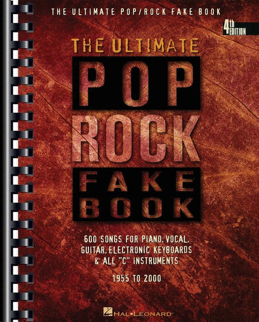 The Ultimate Pop Rock Fake Book — 4th Edition (Hal Leonard)