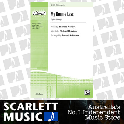 My Bonnie Lass TBB/A Capella Arr Robinson — view 2