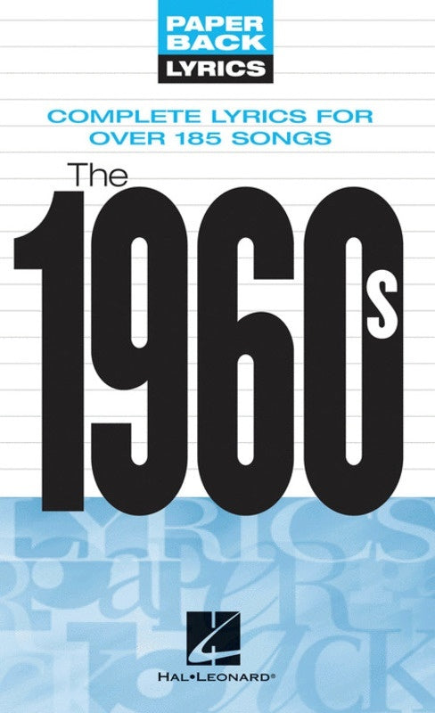 Paperback Lyrics The 1960S