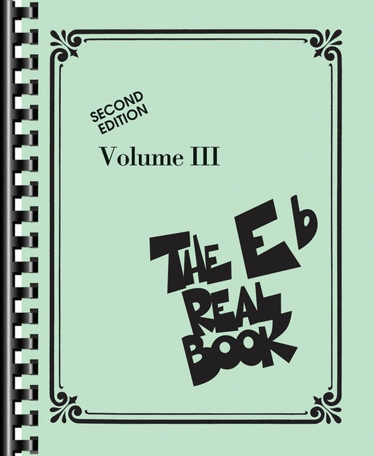 The Real Book Vol. 3 — E Flat Edition (Hal Leonard)
