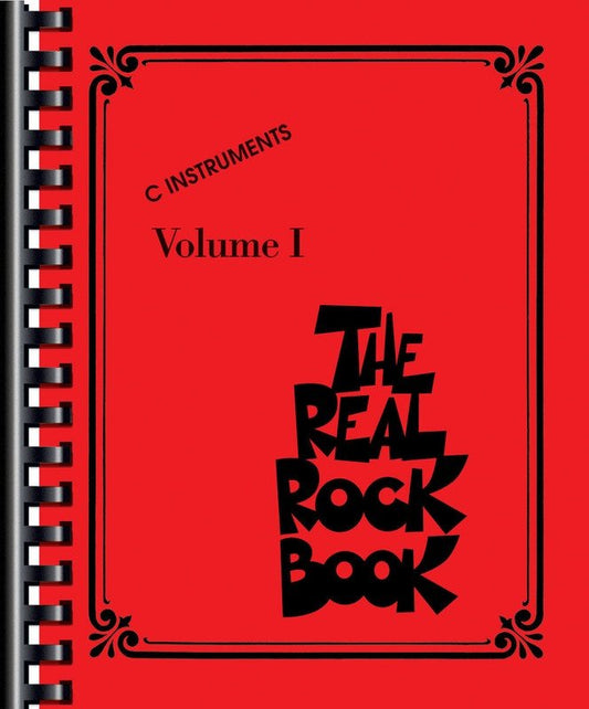 Real Rock Book Vol. 1 — C Instruments (Hal Leonard)