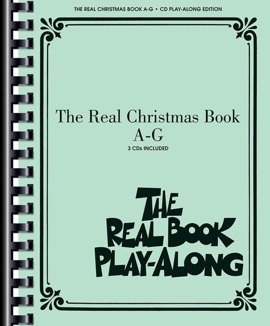Real Christmas Book Play-Along Vol. A–G — 3 CDs (Hal Leonard) — Real Book Play-Along