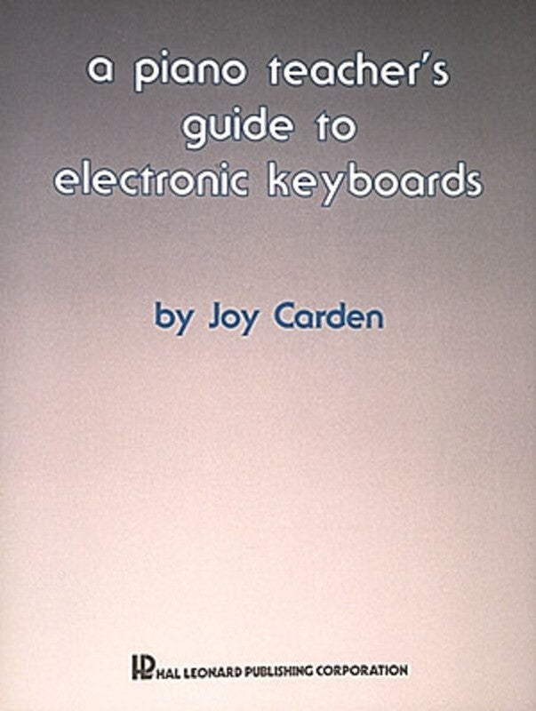 Piano Teachers Guide Elec Kb