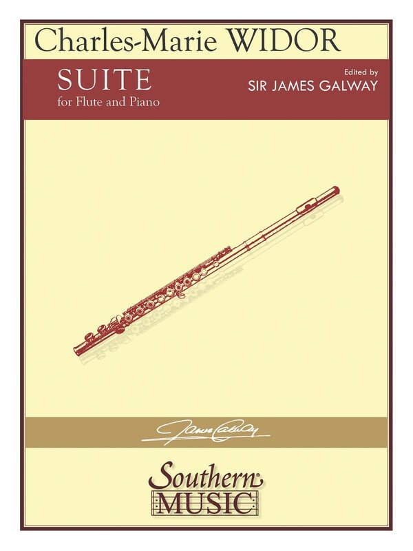 Widor: Suite for Flute & Piano, ed. Galway — James Galway Presents (Southern Music Co.)