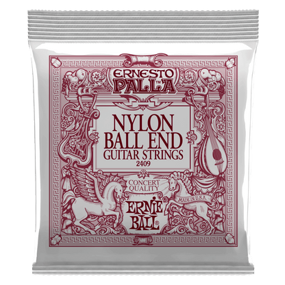 Ernie Ball Ernesto Palla Black and Gold Ball-End Nylon Classical Guitar String