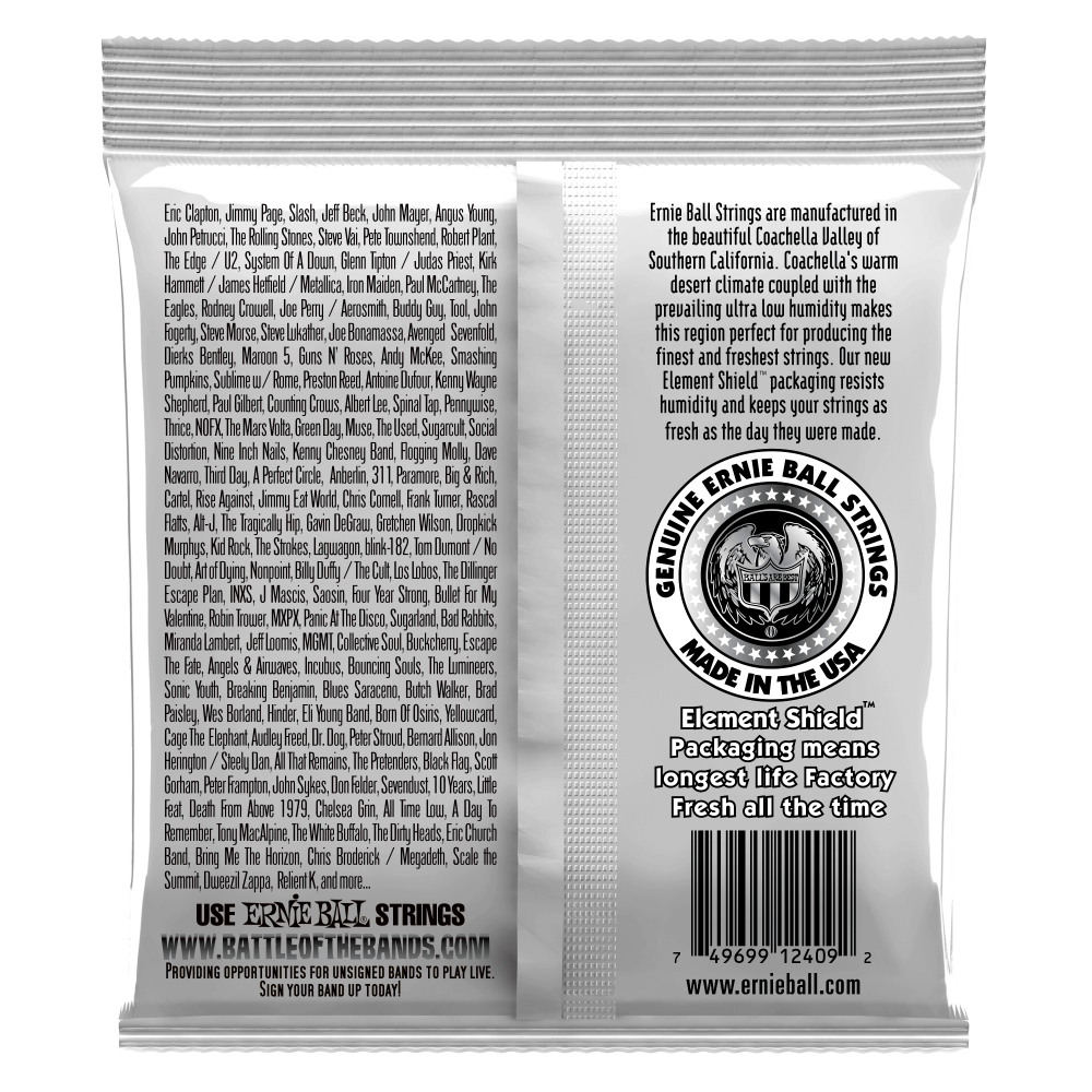 Ernie Ball Ernesto Palla Black and Gold Ball-End Nylon Classical Guitar String — view 2