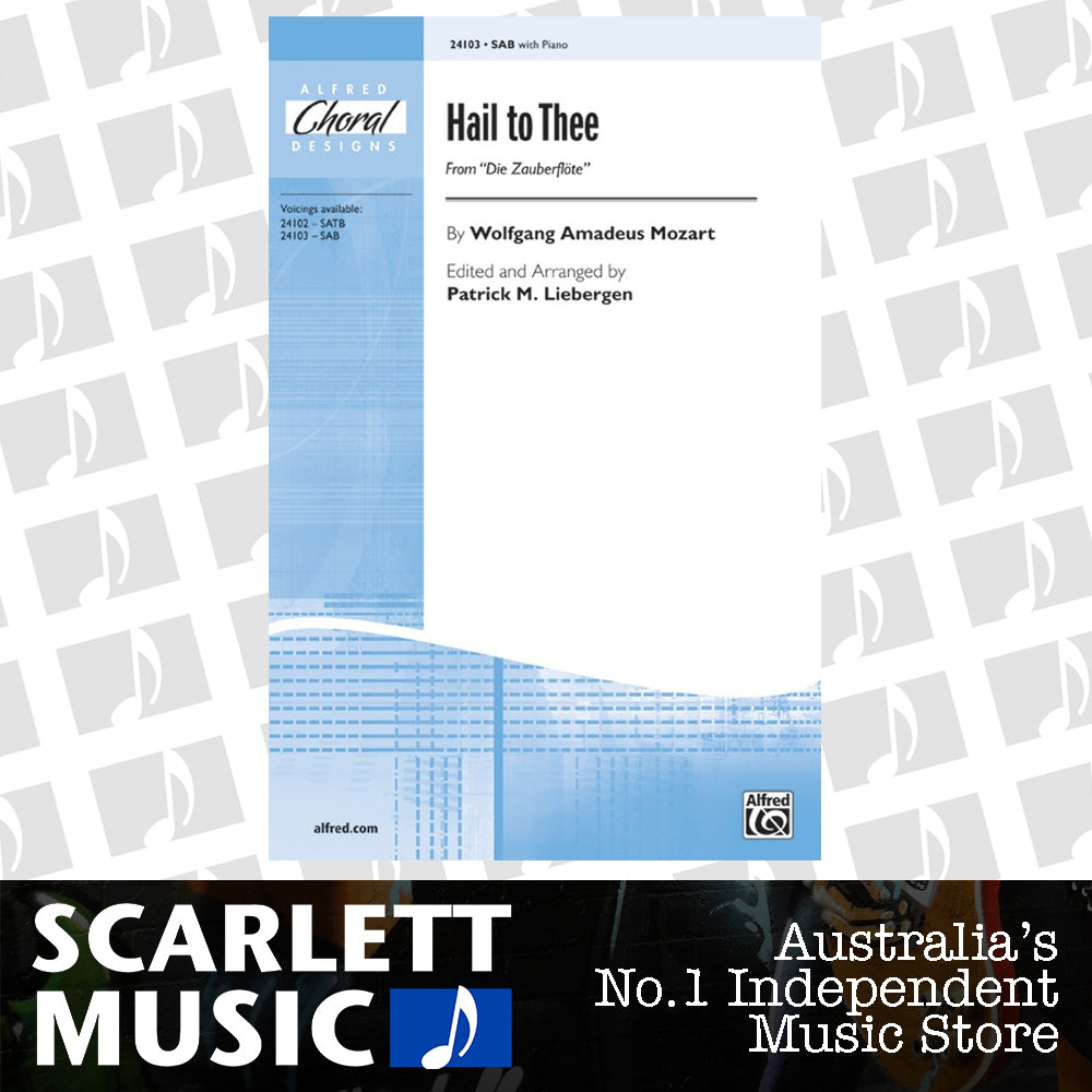 Hail To Thee SAB/Piano Arr Liebergen — view 2