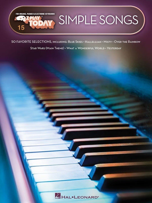 Simple Songs — E-Z Play Today No. 15 (Hal Leonard)