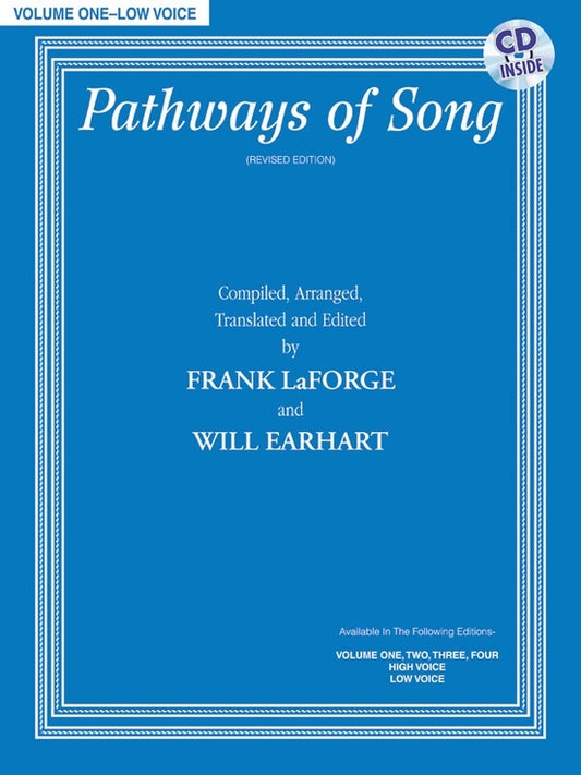 Pathways Of Song Volume 1 Book/CD Low