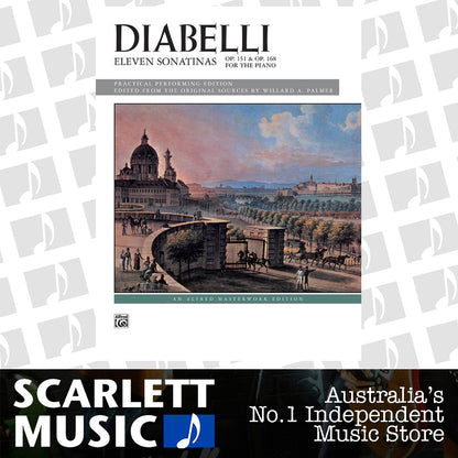 Diabelli 11 Sonatinas Op 151 & 168 Piano — view 2