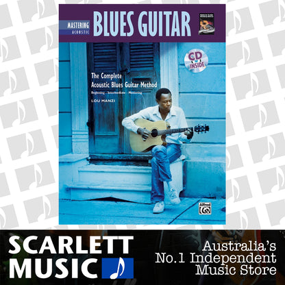 Mastering Acoustic Blues Guitar Book/CD Ed Manzi — view 2