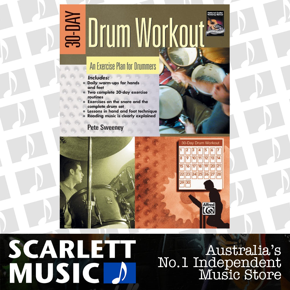30 Day Drum Workout Book and DVD — view 2