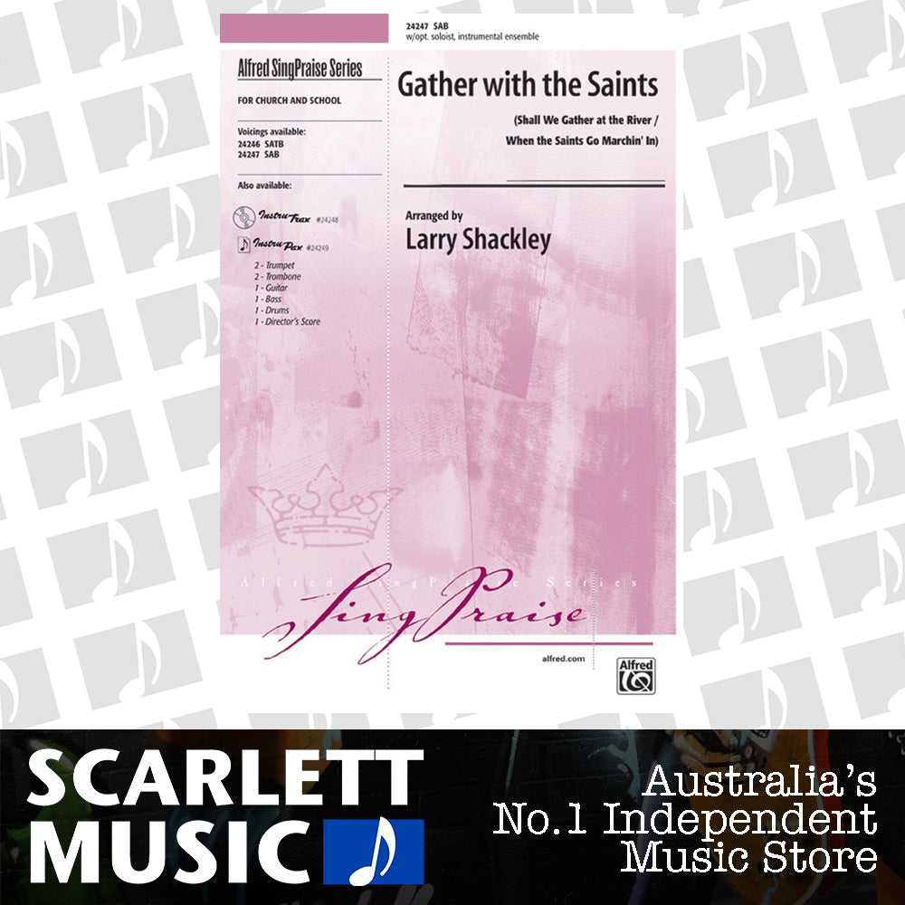Gather With The Saints SAB Arr Shackley — view 2