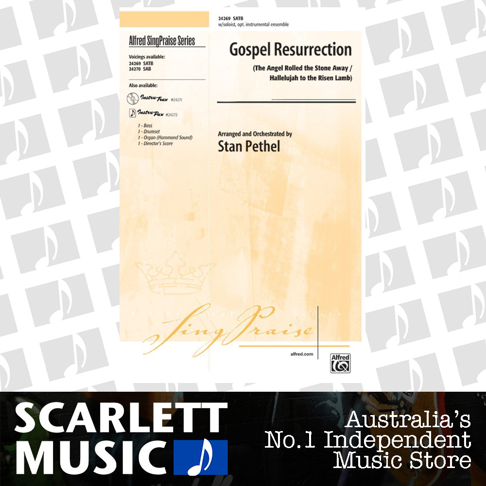 Gospel Resurrection SATB Arr Pethel — view 2