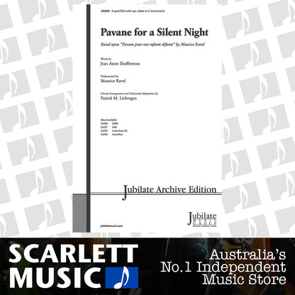 Pavane For A Silent Night 2 Part Or SSAA — view 2