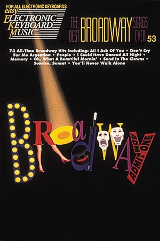 Ekm 53 Best Bdwy Songs Ever (C/R)