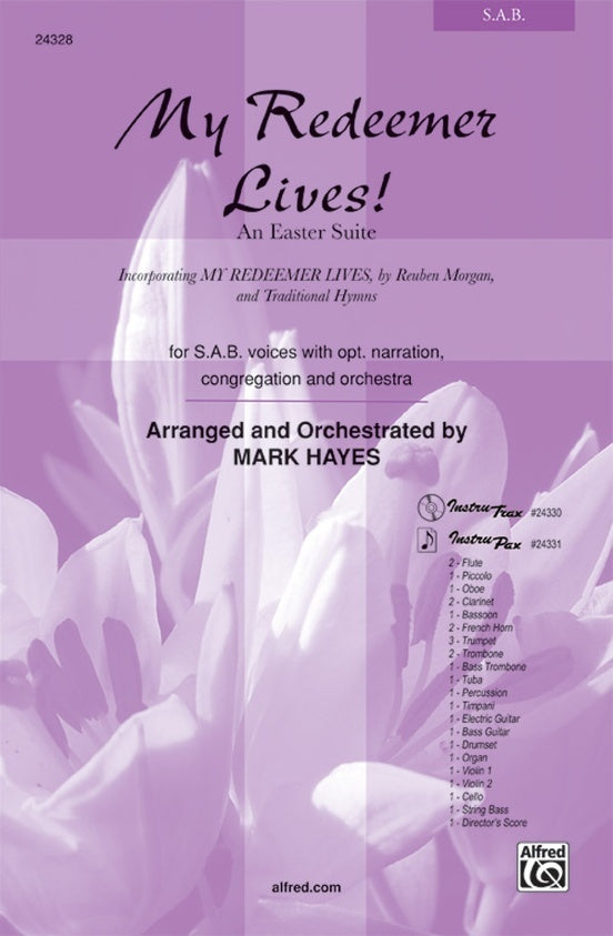 My Redeemer Lives SAB Arr Hayes