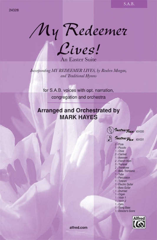 My Redeemer Lives SAB Arr Hayes