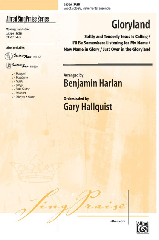 Gloryland SATB Arr Harlan