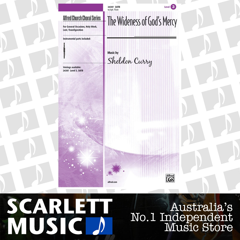 Wideness of God's Mercy SATB Choral Sheet Music — view 2