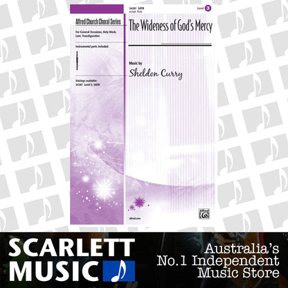 Wideness of God's Mercy SATB Choral Sheet Music — view 2