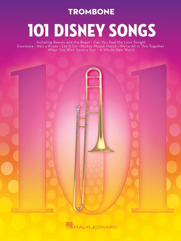 101 Disney Songs for Trombone (Hal Leonard) — 101 Instrumental Folios