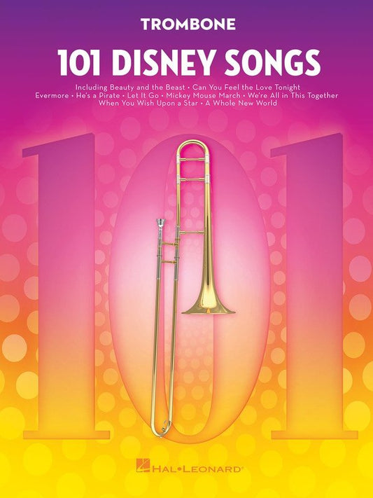 101 Disney Songs for Trombone (Hal Leonard) — 101 Instrumental Folios