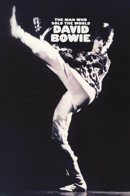 David Bowie — The Man Who Sold the World Poster (Aquarius)