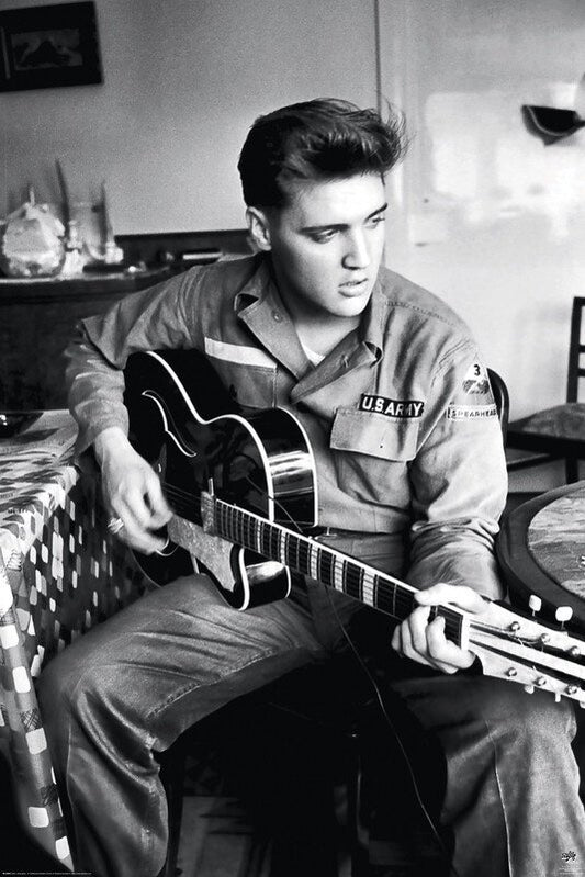 Elvis Presley Poster (Aquarius)