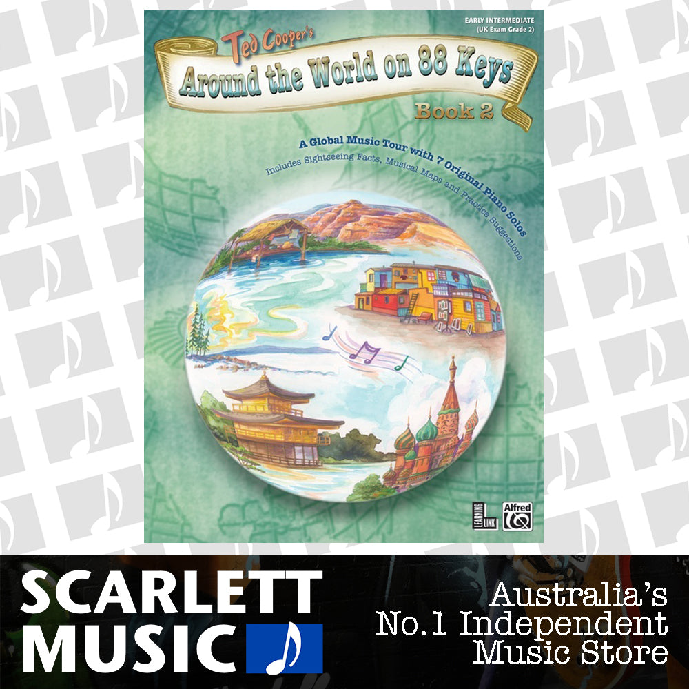 Around the World on 88 Keys Book 2 - Piano Sheet Music — view 2